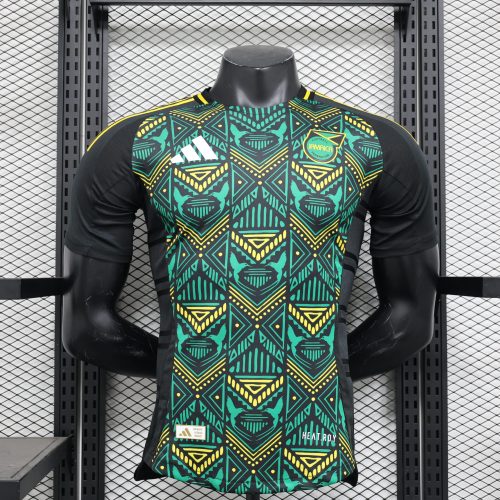 2024-25 Jamaica away football shirt player version short-sleeved sportswear
