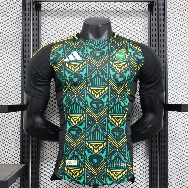 2024-25 Jamaica away football shirt player version short-sleeved sportswear