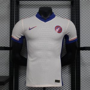2024-25 Chelsea Away Football Wear Player Edition Sportswear Short Sleeve Jersey White