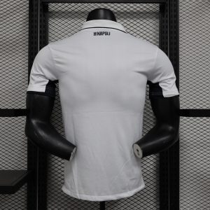 2024-25 Napoli short-sleeved away football shirt top player version sportswear white