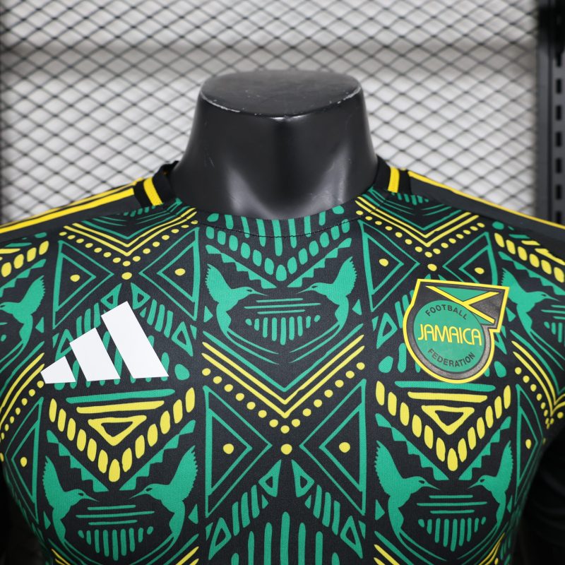 2024-25 Jamaica away football shirt player version short-sleeved sportswear