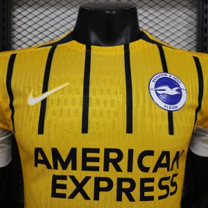 2024-25 Brighton away football shirt player version short-sleeved sportswear