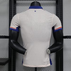 2024-25 Chelsea Away Football Wear Player Edition Sportswear Short Sleeve Jersey White