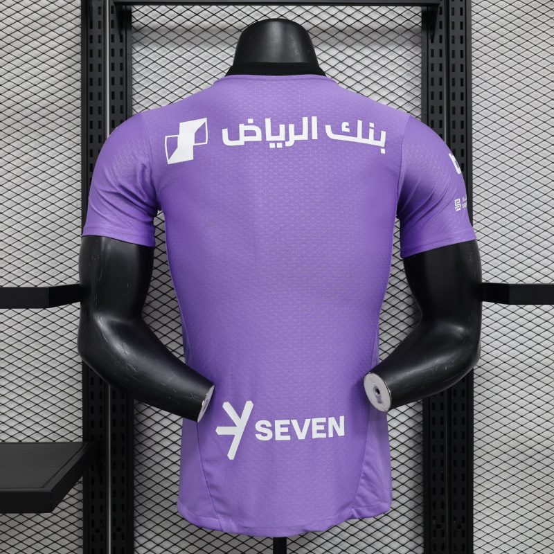 2024-25 Crescent Away Football Jersey Player Edition Sportswear Short Sleeve Jersey