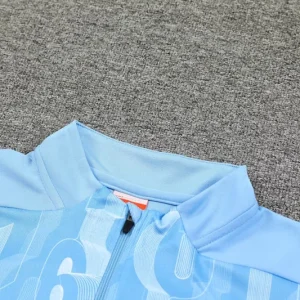 2024-25 Manchester City Football Wear Long Sleeve Sportswear Half Pull