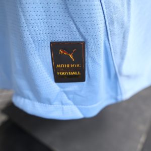 2024-25 Champions League Manchester City home football uniform training uniform player version jersey long sleeve
