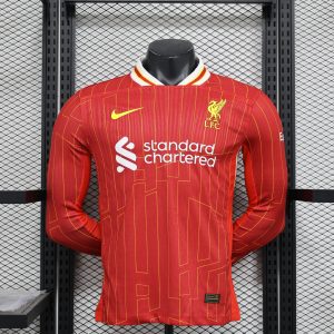 2024-25 Liverpool Champions League Football Jersey Top Players Edition Short Sleeve Jersey