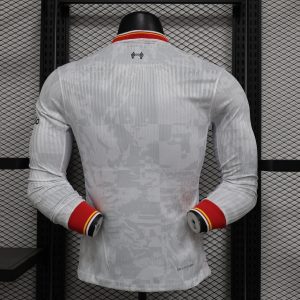 2024-25 Premier League Liverpool Away Football Jersey Top Player Edition Long Sleeve Jersey