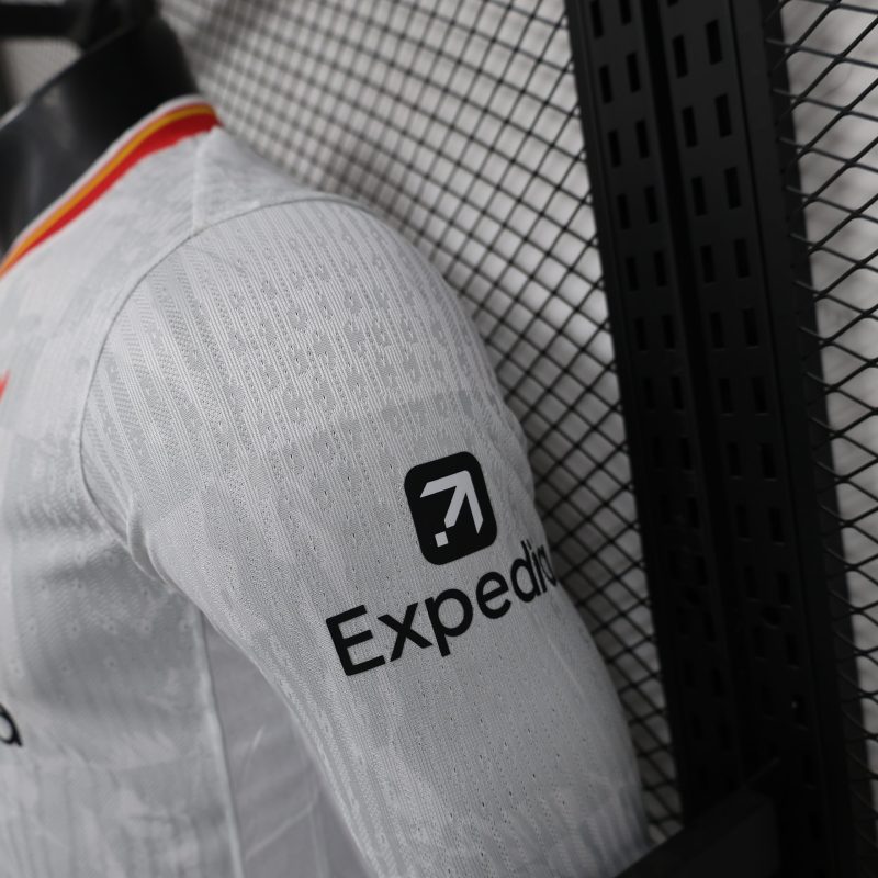 2024-25 Premier League Liverpool Away Football Jersey Top Player Edition Long Sleeve Jersey