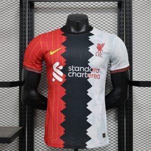 利物浦特别版1 2024-25 Premier League Liverpool away football jersey top player version short-sleeved jersey special edition