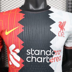 利物浦特别版2 2024-25 Premier League Liverpool away football jersey top player version short-sleeved jersey special edition