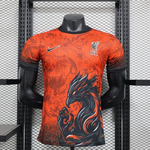 2024-25 Liverpool Away Football Jersey Top Player's Short Sleeve Jersey Special Edition