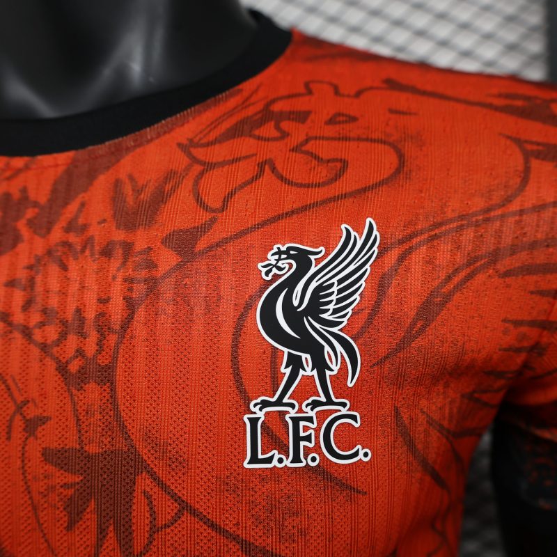 2024-25 Liverpool Away Football Jersey Top Player's Short Sleeve Jersey Special Edition
