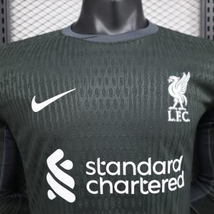 2024-25 Premier League Liverpool Home Football Jersey Top Player Edition Long Sleeve Jersey Red (复制)