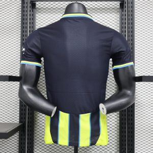 2024-25 Premier League Manchester City Away Football Wear Training Wear Player Version Jersey Short Sleeve