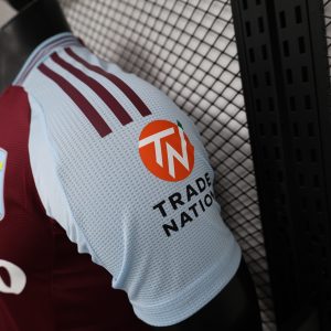 2024-25 Aston Villa Football Jersey Player Edition Jersey Short Sleeve Sportswear