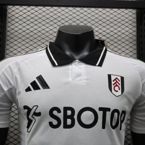 14d28ccb 2024-25 Fulham home jersey short-sleeved football jersey player version top