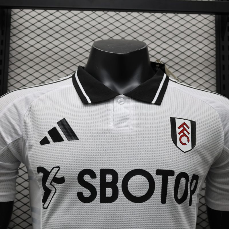 14d28ccb 2024-25 Fulham home jersey short-sleeved football jersey player version top