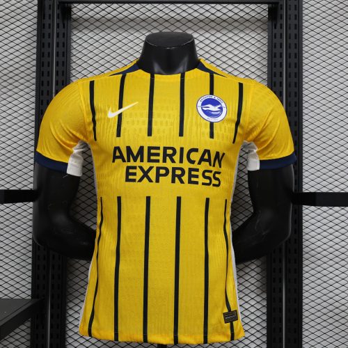 2024-25 Brighton away jersey short-sleeved football jersey player version top