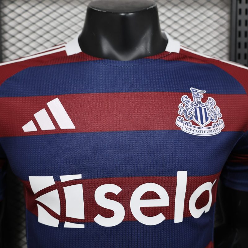 2024-25 Newcastle away jersey short-sleeved football jersey player version top