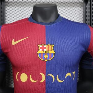 2024-25 Barcelona Jersey Barcelona Football Jersey Player Edition Advertising Edition Short Sleeve