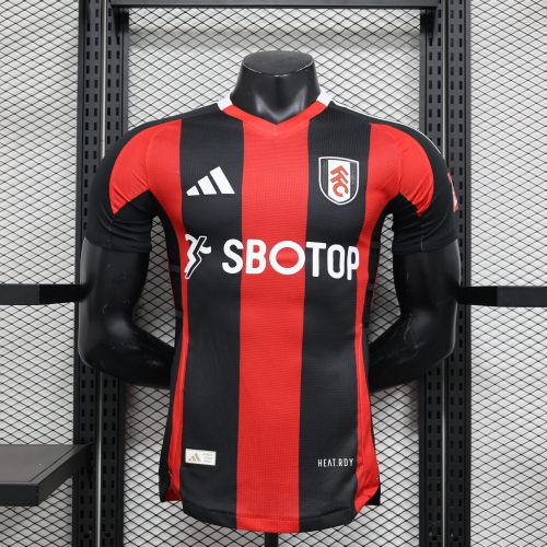 2024-25 Fulham away jersey short-sleeved football jersey player version top