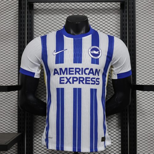 2024-25 Brighton home jersey short-sleeved football jersey player version top