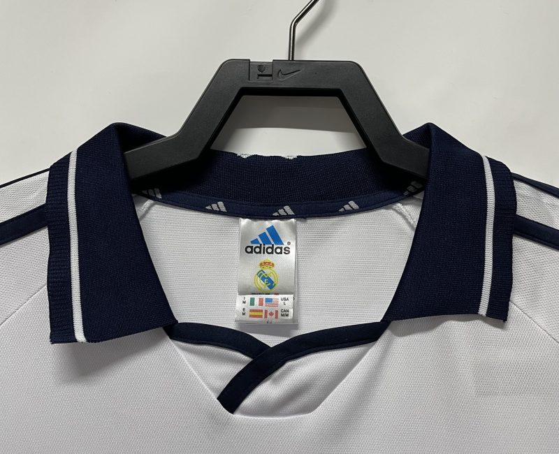 2000-2001 Real Madrid home short sleeves