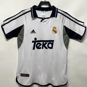 2000-2001 Real Madrid home short sleeves
