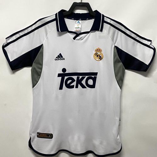 2000-2001 Real Madrid home short sleeves
