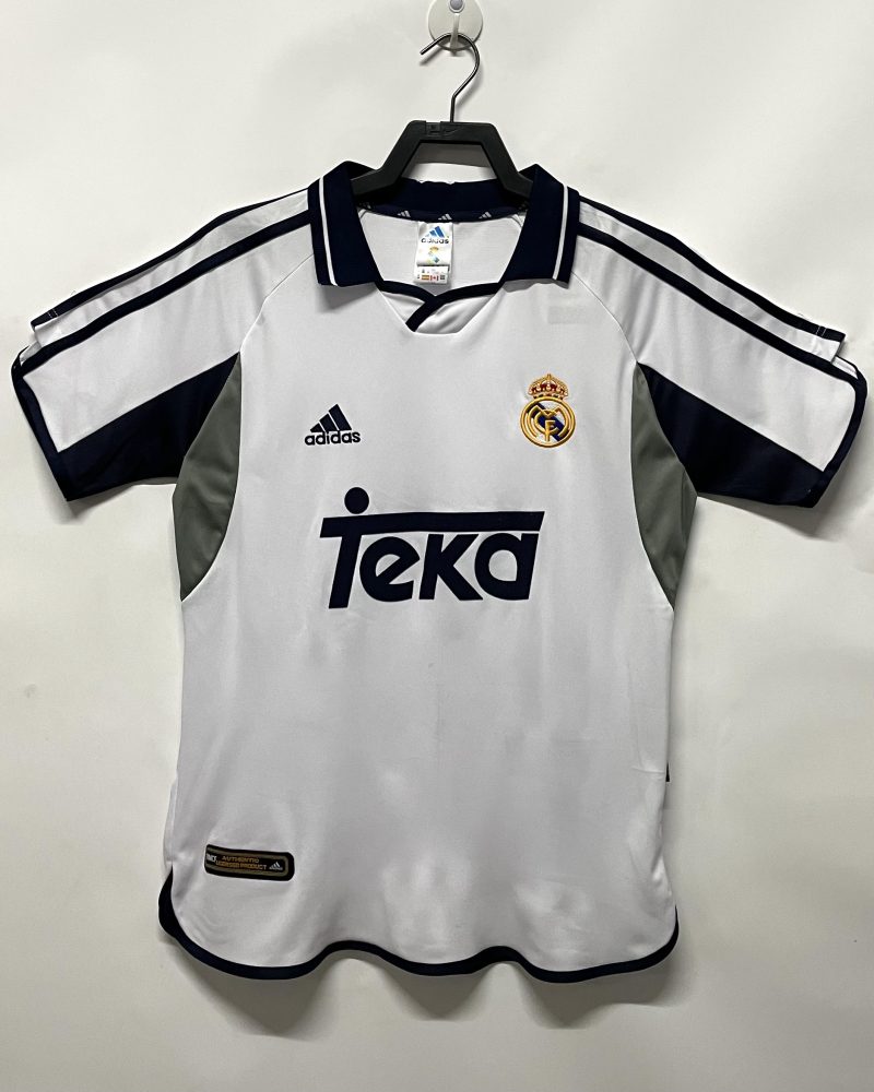 2000-2001 Real Madrid home short sleeves