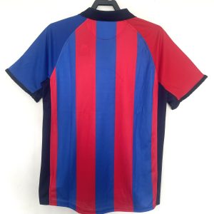 2001-2002 Barcelona home short sleeves