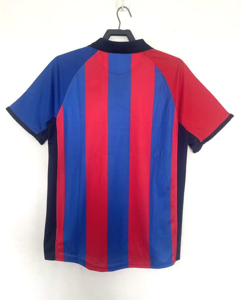 2001-2002 Barcelona home short sleeves