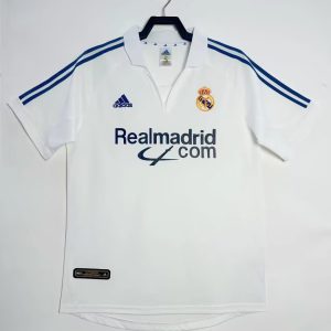 2001-2002 Real Madrid home short sleeves