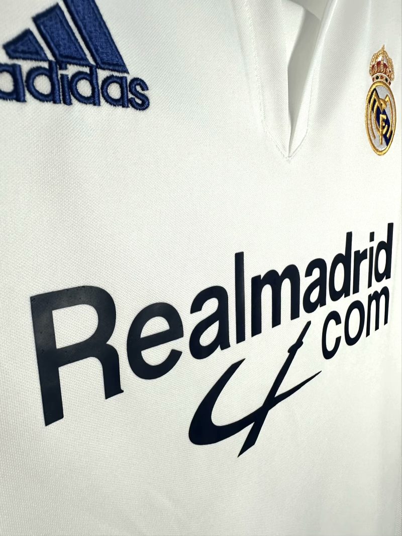 2001-2002 Real Madrid home short sleeves