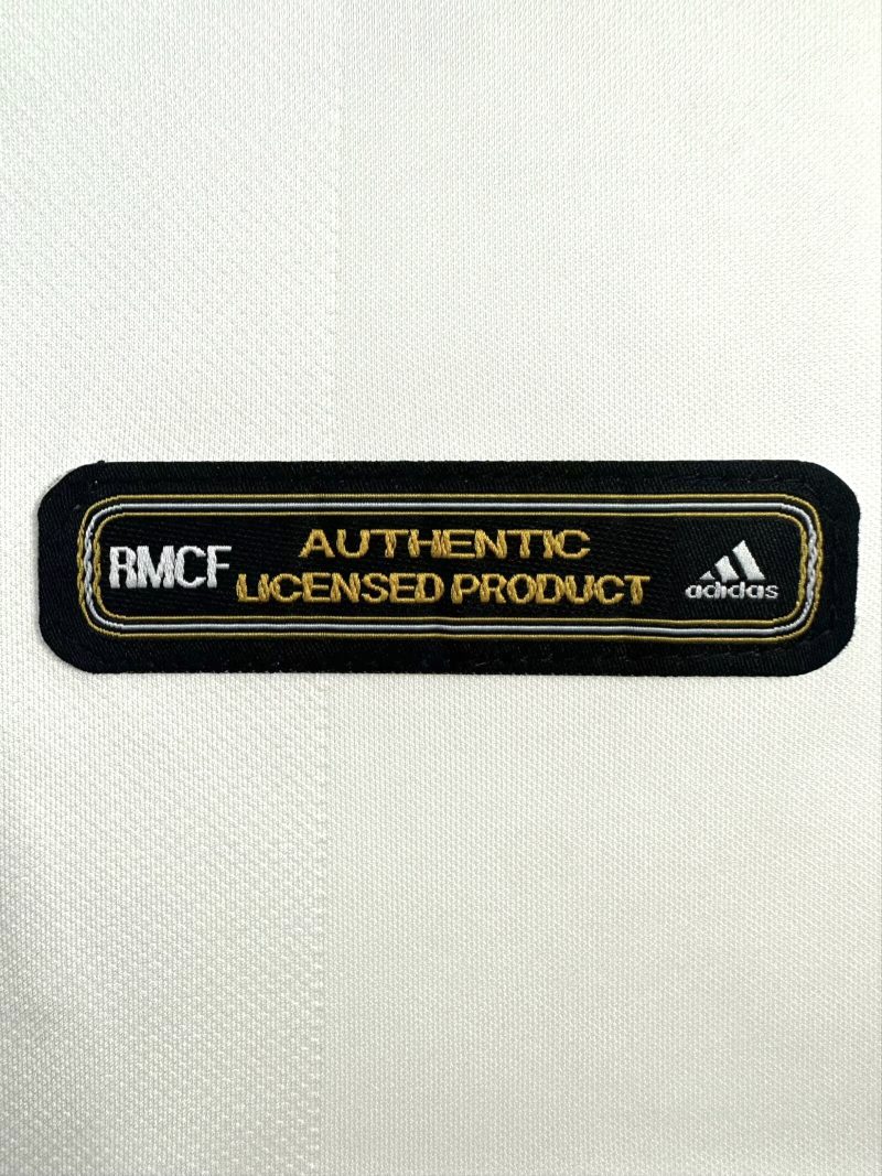 2001-2002 Real Madrid home short sleeves