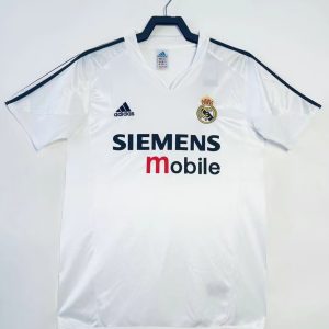 2004-2005 Real Madrid home short sleeves