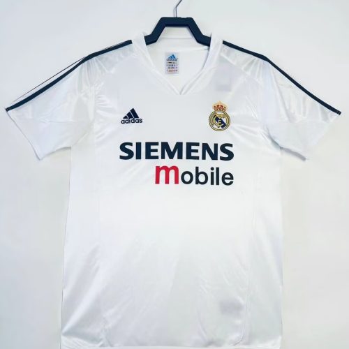 2004-2005 Real Madrid home short sleeves