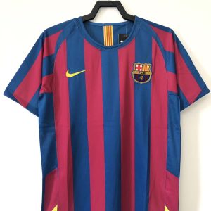 2005-2006Barcelona home short sleeves