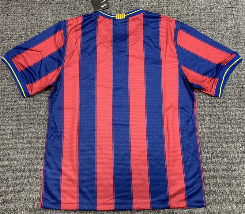 2009-2010 Barcelona home short sleeves
