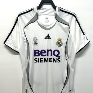 2006-2007 Real Madrid home short sleeves