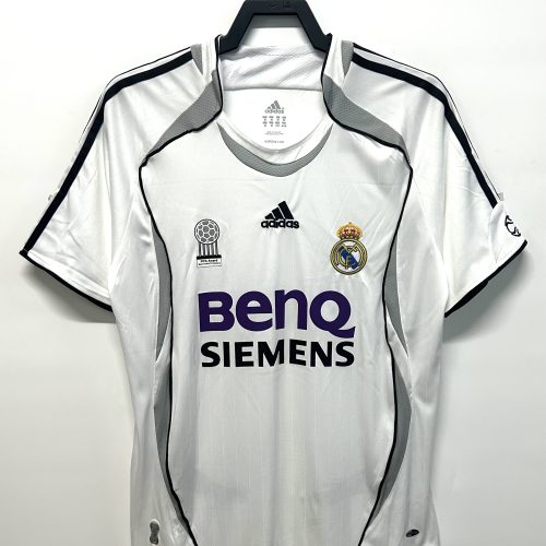 2006-2007 Real Madrid home short sleeves