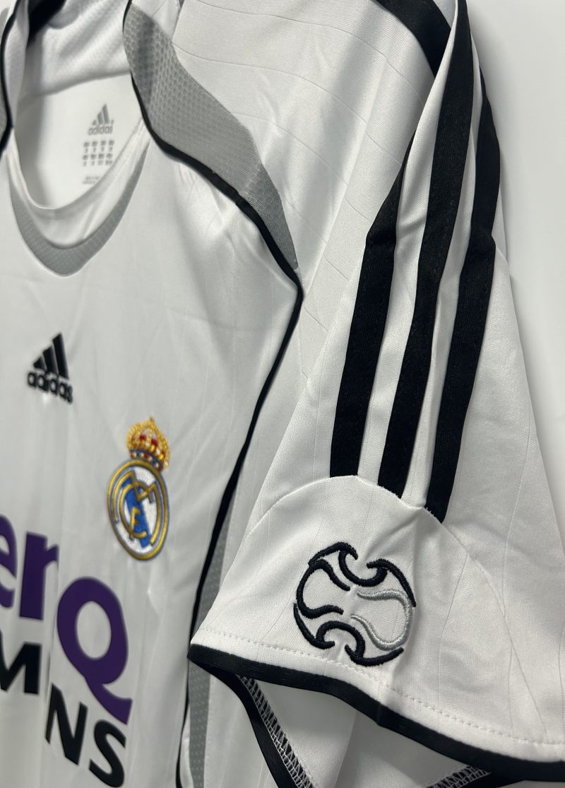 2006-2007 Real Madrid home short sleeves