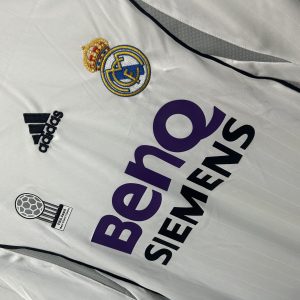2006-2007 Real Madrid home short sleeves