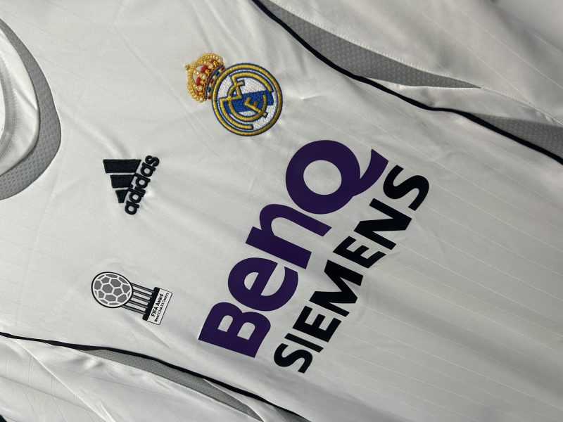 2006-2007 Real Madrid home short sleeves