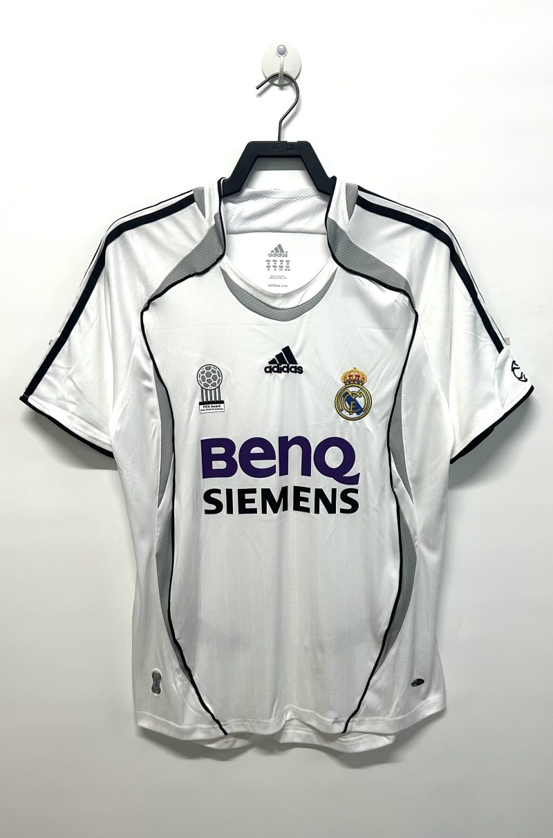 2006-2007 Real Madrid home short sleeves