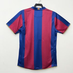2007-2008 Barcelona home short sleeves