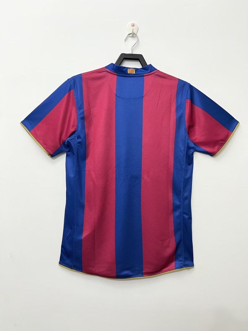 2007-2008 Barcelona home short sleeves