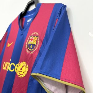 2007-2008 Barcelona home short sleeves