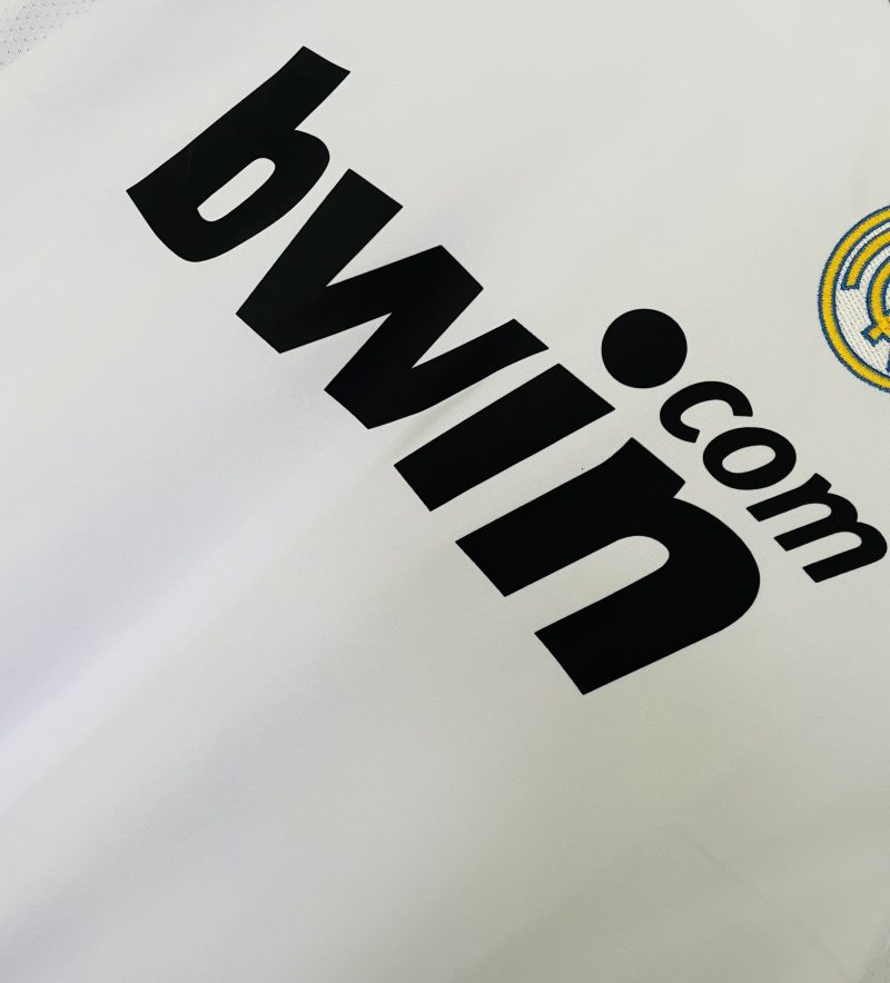 2007-2008  Real Madrid home short sleeves